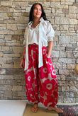 Carnaby Balloon Cuff Pant Sangria & Tan